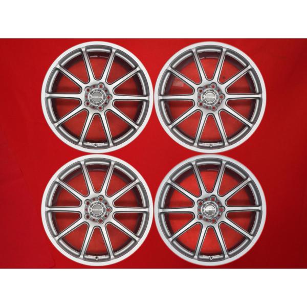 鍛造 軽量 Prodrive プロドライブ GC010E 中古ホイール 4本 7.5J 17インチ ...