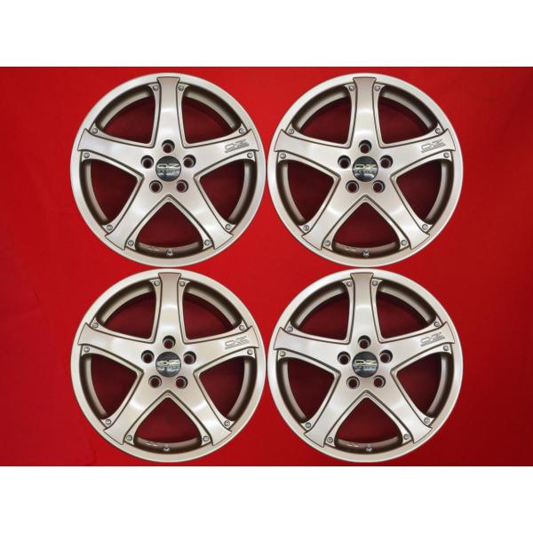 OZ キャニオン 中古ホイール 4本 7.5J 17インチ PCD108 5穴 +35 ハブ75 ボ...