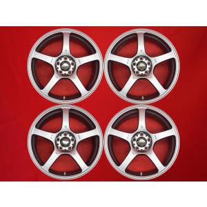 鍛造 軽量 Prodrive プロドライブ GC-010G 中古ホイール 4本 7.5J 17 