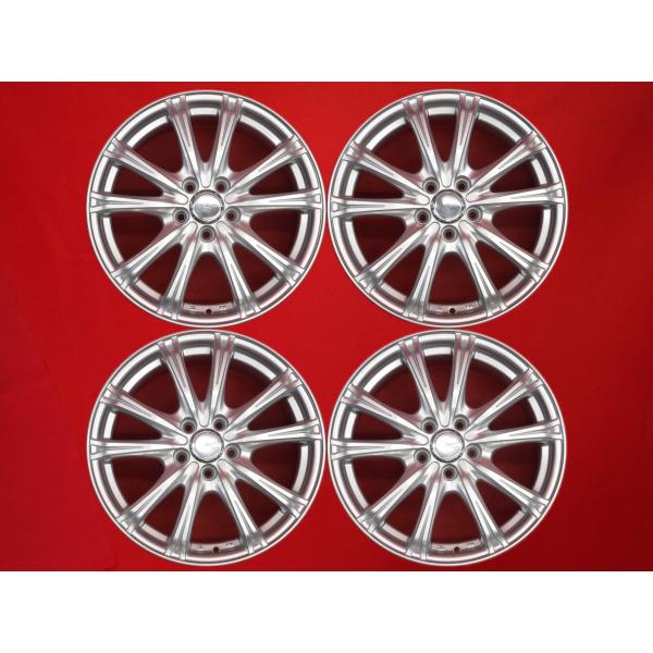 5ZIGEN 5次元 Legales α EX 中古ホイール 4本 6.5J 16インチ PCD10...