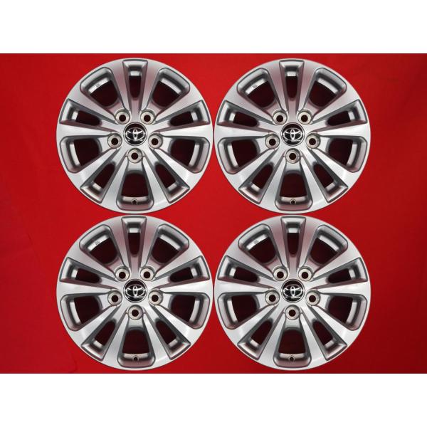 TOYOTA トヨタ ヴォクシー ノア 80系 V G 後期 純正 中古ホイール 4本 6J 15イ...