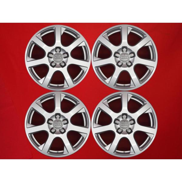 AUDI アウディ 純正 7-arm design 7アーム デザイン 中古ホイール 4本 7J 1...