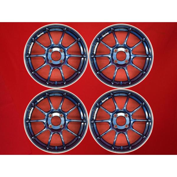 軽量 1本4.8kg ADVAN アドバンレーシング RZ2 中古ホイール 4本 5J 15インチ ...