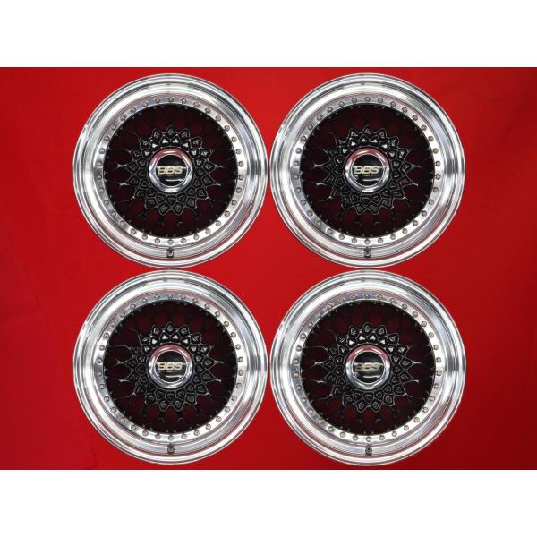 絶版 希少 鍛造 軽量 1本8.3kg BBS RS RS245 中古ホイール 4本 8J 16イン...