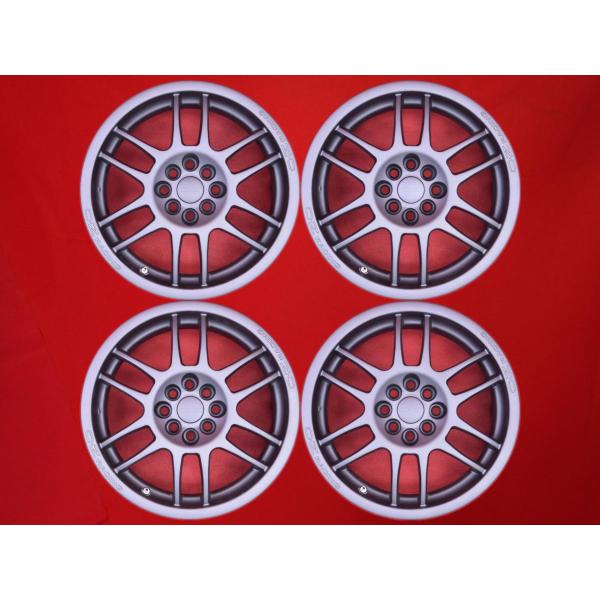絶版 希少 OZ F-1 CUP 中古ホイール 4本 7J 16インチ PCD100/108 4穴 ...