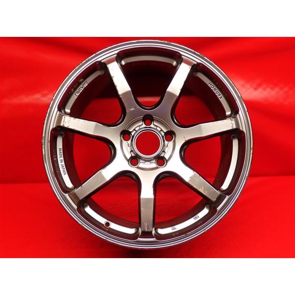 単品 中古ホイール 1本 RAYS レイズ HOMURA ホムラ HYUGA ヒューガ HP07 8...