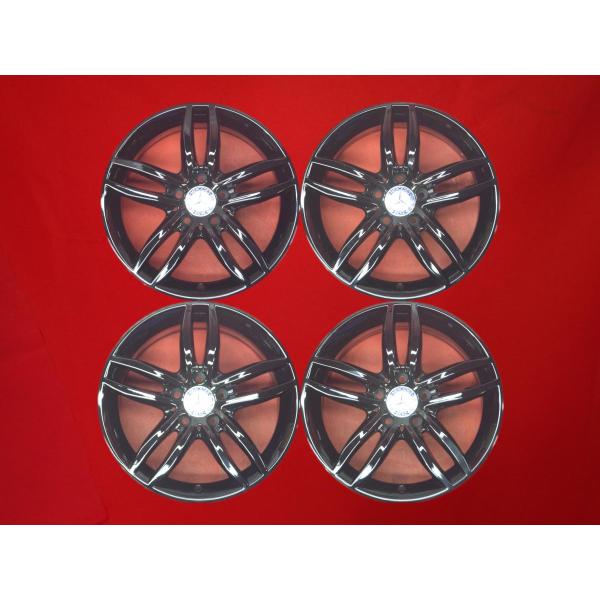 メルセデス ベンツ Cクラス W204 純正 中古品 アルミホイール 4本 7.5/8.5J 17イ...