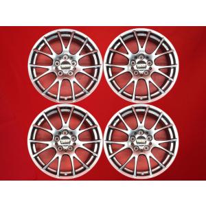 鍛造 軽量 BBS RG-H RG410 17インチ ホイール 4本 ☆ 7.5J-17 +43