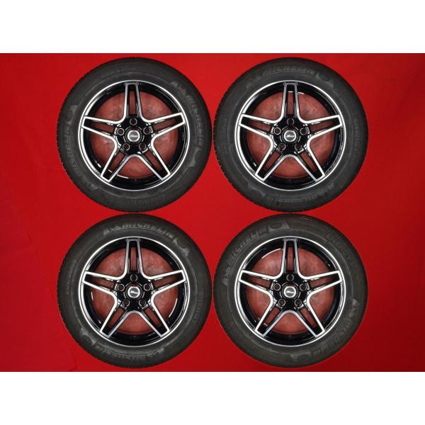 タイヤ付き未使用ホイール 4本セット X-RACE QC5112 15x6.5J PCD112 5穴...