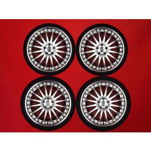 2本組 社外 中古ホイール Carlsson カールソン CR 1/16 9.5J 20インチ 