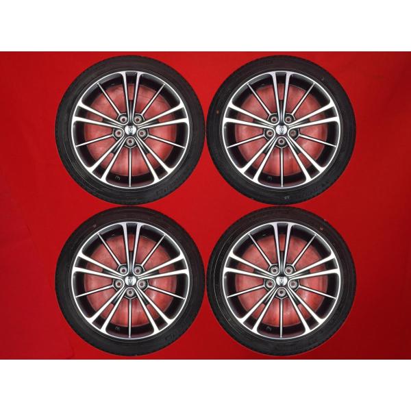 86 ZN6 GT 純正 7J 17インチ PCD100 5穴 +48 ハブ56 ミシュラン プライ...