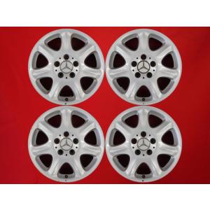 激安 中古 4本セット】 5スポークタイプ ベンツ用 社外 アルミ 激安 中古 4本セット】 5スポークタイプ ベンツ用 社外 アルミ