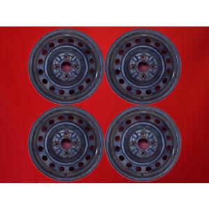 激安 4本セット】トヨタ カローラ系 純正 スチール 鉄ホイール 鉄チン