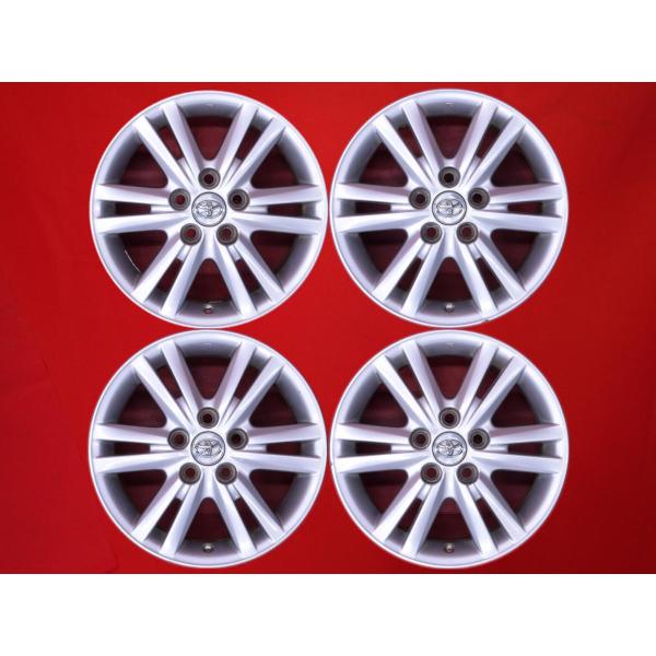【激安 中古 4本セット】 トヨタ マークX 120系 純正 アルミホイール 16インチ 7JJ イ...
