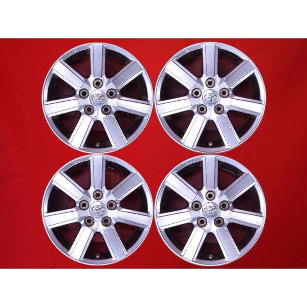 【激安 中古 4本セット】 トヨタ ヴォクシー/ノア 70系 純正 アルミホイール 16インチ 6J...