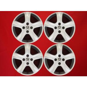 ★【プジョー208用純正ホイール＋スタッドレス】195/55R16　 4本 PEUGEOT（プジョー） 208 純正 16インチ 6J+23 PCD108 ピレリ