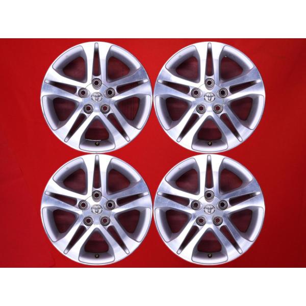 【激安 中古 4本セット】 トヨタ エスティマ 30系/40系 後期 純正 アルミホイール 16イン...