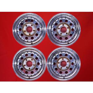ロン☆福太郎　15インチ アルミ スポークホイール 5穴　ソアラ　旧車 ☆18インチ BROCHEN(ブロッケン) 中古 社外 アルミホイール 4本