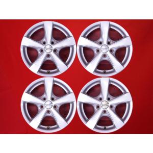 ①※専用出品①+②で4枚【送料無料】★15インチ★PCD100★アルミホイール★ 中古アルミホイール 4本セット 14×5.5J +50 4穴 PCD100 14インチ