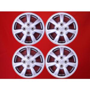 DAIHATSU ダイハツ 純正 8スポーク 中古ホイール 4本 4.5J 14インチ  