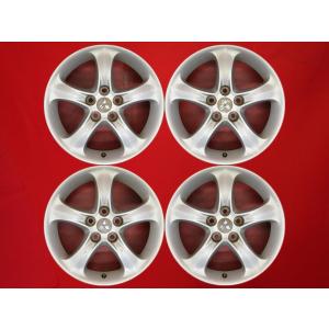 【商談中】三菱 純正 17インチホイール 4本 三菱（MITSUBISHI） ☆17インチ 中古 純正 アルミホイール 4本 5穴 PCD