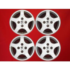 激安 中古 4本セット】 5Wスポークタイプ 社外 アルミホイール 激安 中古 4本セット】 5Wスポークタイプ 社外 アルミホイール