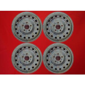 日産（NISSAN） 鉄 スチール ホイール 15インチ 4本 純正 15×5,5J 5穴