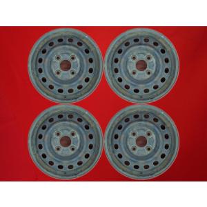 激安 単品1本】スズキ アルトラパン HE33S 純正 スチール 鉄ホイール