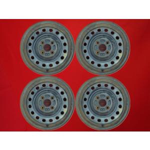 ワゴンR　スチールホイール　2本 激安 中古 4本セット】 スズキ ワゴンRスマイル 純正 スチール