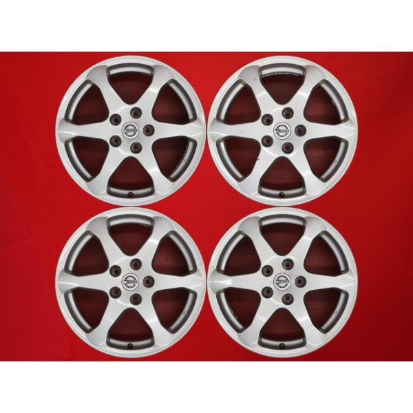 【 激安 中古 4本セット 】 日産 スカイライン V35 純正 アルミホイール 17inch 7J...