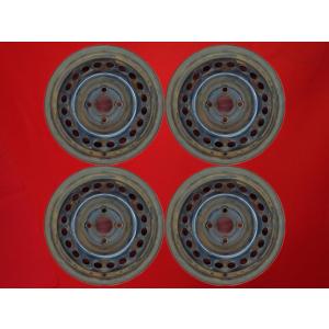フィット純正鉄チン155/65-14 005【純正品】ホンダ フィット純正スチール 14インチ 14×5.5J 100-4H