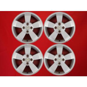 スズキ純正15インチ 4穴 インセット45 アルミホイール4本セット 送料無料 4本セット スズキ スペーシア純正 15インチ アルミ