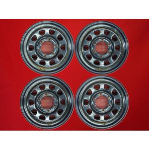 美品 デイトナ中古鉄ホイール 4枚（1台分）6穴 16インチ7JJ