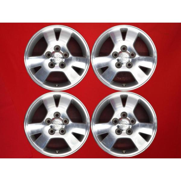 【激安 中古 4本セット】 トヨタ ヴォクシー/ノア 60系 純正 アルミホイール 6JJ インセッ...