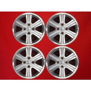 激安 中古 4本セット】 スズキ ワゴンR MC系 純正 アルミ 