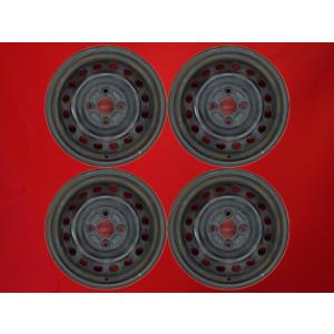 激安 4本セット】スズキ ワゴンR MH23S 純正 スチール 鉄ホイール 鉄