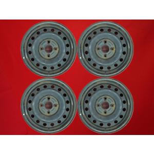 激安 4本セット】三菱 i(アイ) 純正 スチール 鉄ホイール 鉄チン 中古