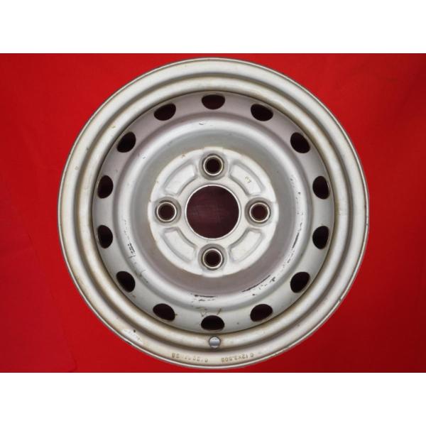 【激安 単品1本】三菱ミニキャブ 日産クリッパー 純正 スチール 鉄ホイール 鉄チン 中古品 12イ...