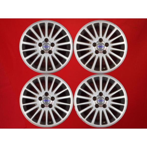 【激安 4本セット】ボルボ 純正 18スポーク アルミホイール 中古品 16インチ 6.5J インセ...