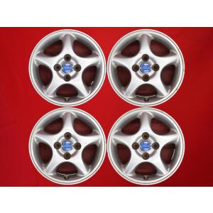 【激安 4本セット】Modulo(モデューロ) ホンダ 純正 アルミホイール 中古品 14インチ 5.5JJ インセット+45 PCD100 4穴 ハブ径Φ56 cc14