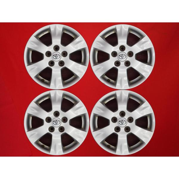 【激安 4本セット】トヨタ マークXジオ 純正 6スポーク アルミホイール 中古品 16インチ 6....