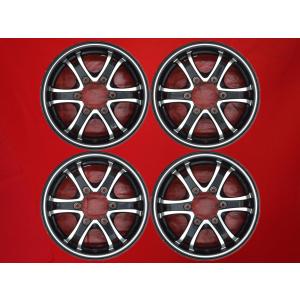 け*ぢ様 BAREROCK BISON 15インチホイール4本SET※ホイールの ホイール4本セット JAPAN三陽 BAREROCK BISON (ベアロックバイソン) 15