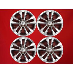 【激安 4本SET】レクサス LS460 LS600h 40系 バージョンL 後期 純正 アルミホイール 中古品 18インチ 7.5J +32 PCD120 5穴 ハブ径Φ60 cc18