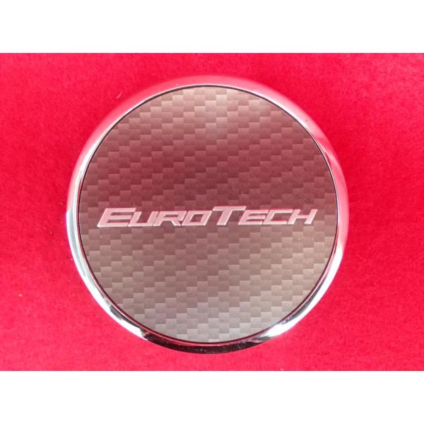 1枚 Euro TECH  社外 中古 センターキャップ センターカバー エンブレム オーナメント ...
