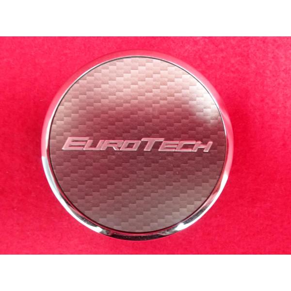 1枚 Euro TECH  社外 中古 センターキャップ センターカバー エンブレム オーナメント ...