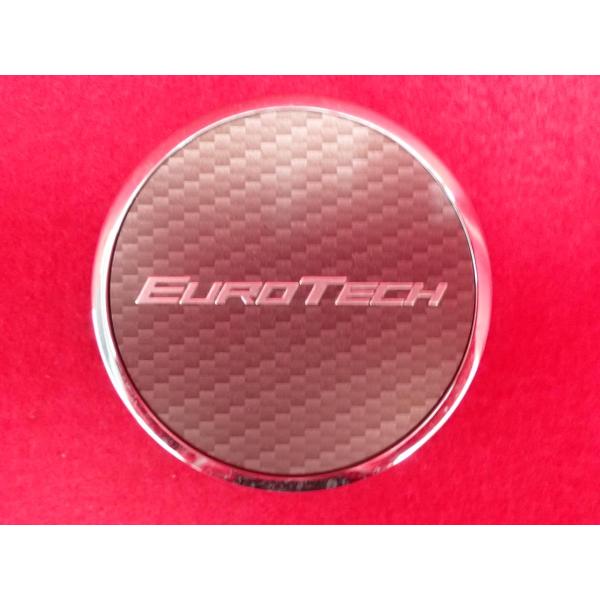1枚 Euro TECH  社外 中古 センターキャップ センターカバー エンブレム オーナメント ...