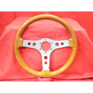 ☆ITALY イタリー フェイクレザー 35Φ ステアリング 旧車 当時物！GX61