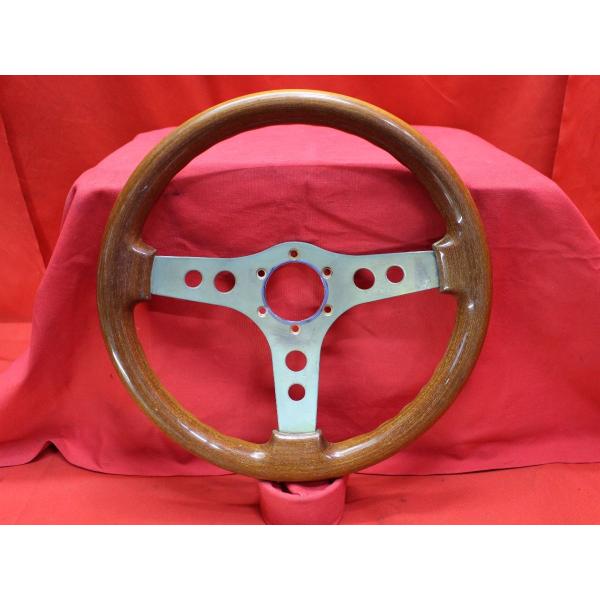 ★O.B.A ITALIAN MODE オバステアリング ウッド35Φ オバハン！！旧車 ハイソカー...