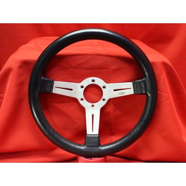 ★ITALY イタリー フェイクレザー 35Φ ステアリング 旧車 当時物！GX61 GX71 XX...