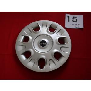 1枚 MINI ミニクーパー BMW 15インチ 純正 中古 フルホイールキャップ